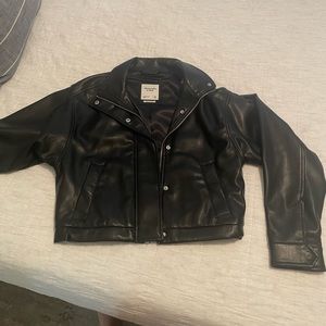 Abercrombie Leather Jacket